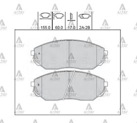 KIA SORENTO ÖN FREN BALATASI 02-09 MAHER