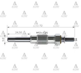 PEUGEOT PARTNER  BERLINGO  J9  BOXER 1.9 KIZDIRMA BUJİSİ 11V. SVAC