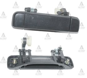 MAZDA 323 KAPI KOLU 90-95 DIŞ ARKA SİYAH SOL T.W.