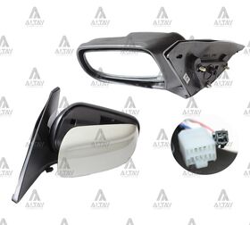 MAZDA 323 YAN AYNA 99-03 ELEKTRİKLİ SOL MAHER