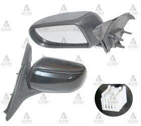 MAZDA 626 YAN AYNA 98-01 ELEKTRİKLİ SEDAN SOL T.W.