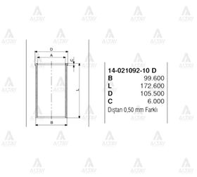 NISSAN PICKUP GÖMLEK TD-27 HAM GOETZE