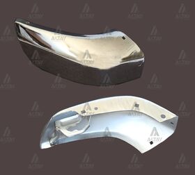 NISSAN PICKUP ÖN TAMPON UCU D-22 KROM SAĞ FPI