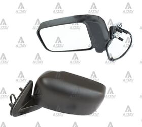 NISSAN PICKUP YAN AYNA 03/-  YD25 ELEKTRİKLİ SİYAH SOL T.W.