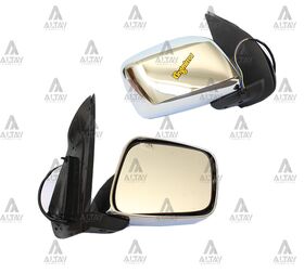 NISSAN PICKUP YAN AYNA 06/-  NAVARA ELEKTRİKLİ KROM SAĞ T.W.