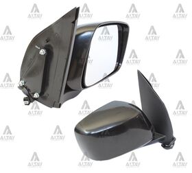 NISSAN PICKUP YAN AYNA 06/-  NAVARA ELEKTRİKLİ SİYAH SAĞ T.W.