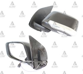 NISSAN PICKUP YAN AYNA 08/- NAVARA ELEKTRİKLİ ISITMALI SİNYALLİ OTOMATİK KATLANIR SİYAH SOL T.W.