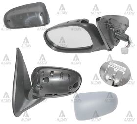NISSAN ALMERA YAN AYNA 00-06 ELEKTRİKLİ SOL T.W.