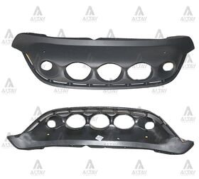 NISSAN JUKE ÖN TAMPON ALT PARÇA 11-14 KOYU GRİ T.W.