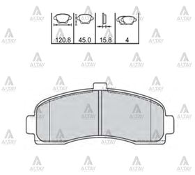 NISSAN MICRA ÖN FREN BALATASI 92-02 MAHER
