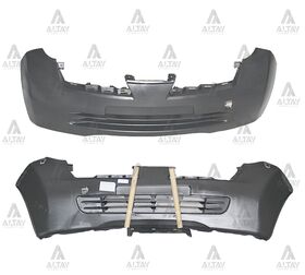 NISSAN MICRA ÖN TAMPON 03-06 GRİ SİSSİZ T.W.