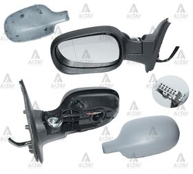 NISSAN MICRA YAN AYNA 03-10 ELEKTRİKLİ ISITMALI SOL T.W.