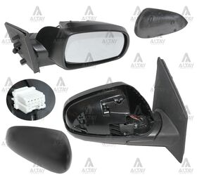 NISSAN NOTE YAN AYNA 06/-  ELEKTRİKLİ ISITMALI SAĞ T.W.