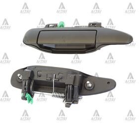 NISSAN PRIMERA KAPI KOLU ÖN-ARKA DIŞ 97-00 SİYAH SAĞ T.W.