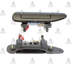 NISSAN PRIMERA KAPI KOLU ÖN-ARKA DIŞ 97-00 SİYAH SOL T.W.