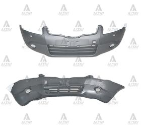 NISSAN QASHQAI ÖN TAMPON 07-10 FAR YIKAMA DELİKLİ T.W.
