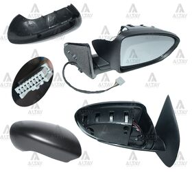 NISSAN QASHQAI YAN AYNA 07-13 ELEKTRİKLİ ISITMALI OTOMATİK KATLANIR SAĞ T.W.