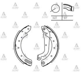 NISSAN VANETTE ARKA FREN BALATASI  TERRANO II PABUÇLU MAHER