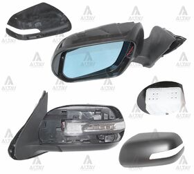 SUZUKI GRAND VITARA YAN AYNA 08/- ELEKTRİKLİ SİNYALLİ ISITMALI OTOMATİK KATLANIR SOL T.W.