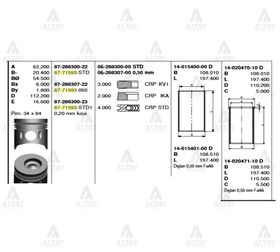 MITSUBISHI CANTER 449 659 GÖMLEK STD GOETZE