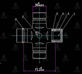 MITSUBISHI L200 MAFSAL İSTAVROZU 06/-  4x2  4x4 MAHER