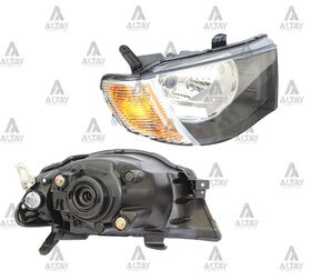 MITSUBISHI L200 ÖN FAR 06-10 SARI SAĞ MAHER
