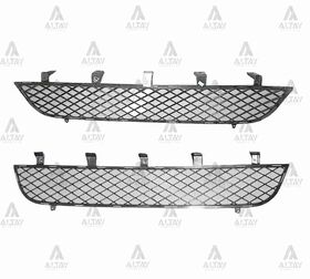MITSUBISHI L200 ÖN TAMPON IZGARASI 06-11 SİYAH YENİ TİP T.W.