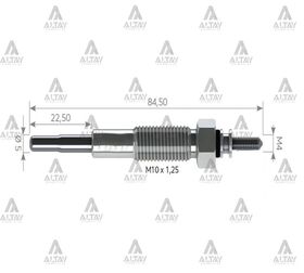 MITSUBISHI L200 YENİ TİP KIZDIRMA BUJİSİ 00-06 12V. ŞOKLU SVAC