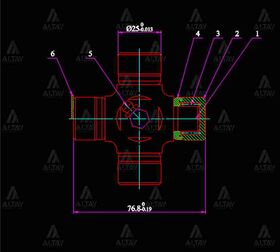 MITSUBISHI L300 MAFSAL İSTAVROZU  L200 MAHER