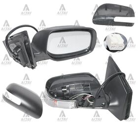 TOYOTA COROLLA YAN AYNA 06/-  SAĞ ELEKTRİKLİ SİNYALLİ 5 FİŞLİ T.W.
