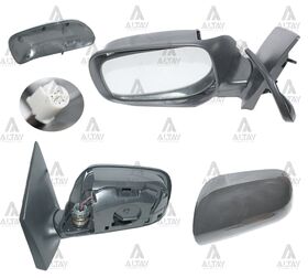 TOYOTA COROLLA YAN AYNA 06/-  SOL ISITMALI ELEKTRİKLİ T.W.
