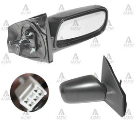 TOYOTA YARIS YAN AYNA 00-06 ELEKTRİKLİ ISITMALI SAĞ T.W.