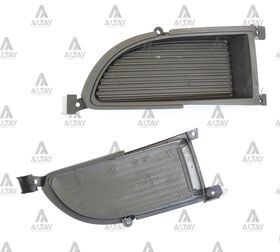 MITSUBISHI LANCER SİS LAMBA KAPAĞI 07-08 SOL (SİS DELİKSİZ) SİYAH T.W.