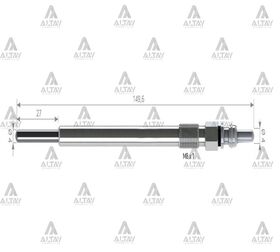 MITSUBISHI COLT 1.5 DI-D  SMART FORFOUR 1.5 CDI KIZDIRMA BUJİSİ 11.5V. SVAC