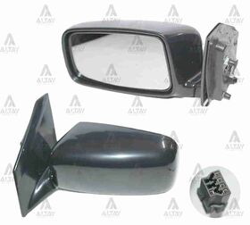 MITSUBISHI LANCER YAN AYNA 03-08 ELEKTRİKLİ ISITMALI SOL T.W.