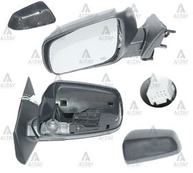MITSUBISHI LANCER YAN AYNA 08/- ELEKTRİKLİ ISITMALI SOL T.W.