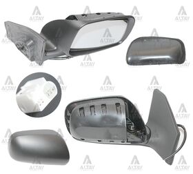 TOYOTA AVENSIS YAN AYNA 03-06 ELEKTRİKLİ ISITMALI 5 FİŞLİ SAĞ T.W.