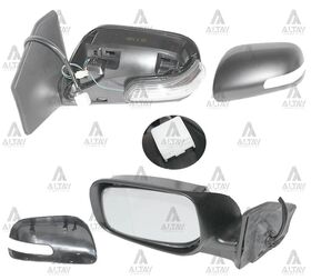 TOYOTA AVENSIS YAN AYNA 06/-  ELEKTRİKLİ ISITMALI OTOMATİK KATLANIR SİNYALLİ SOL T.W.