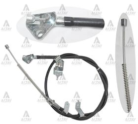 TOYOTA YARIS EL FREN TELİ ARKA 06-10 SOL T.W.
