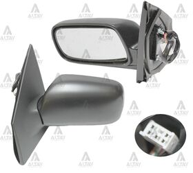 TOYOTA YARIS YAN AYNA 00-06 ELEKTRİKLİ ISITMALI SOL T.W.