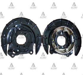 HYUNDAI ACCENT ARKA EL FREN TABLASI KOMPLE 06/-  ERA (DİSK ARAÇLAR İÇİN) SOL HMC