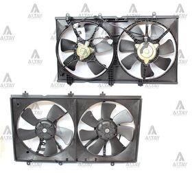 MITSUBISHI LANCER RADYATÖR FANI 03-07 ÇİFTLİ MAHER