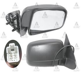 MAZDA B2500 YAN AYNA 00-06 ELEKTRİKLİ SİYAH SAĞ T.W.