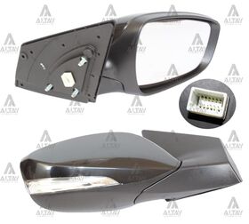 HYUNDAI ELANTRA YAN AYNA 11/- ELEKTRİKLİ SİNYALLİ ISITMALI SAĞ T.W.