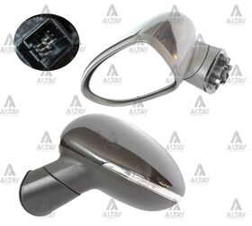 KIA RIO YAN AYNA 12/- ELEKTRİKLİ SİNYALLİ ISITMALI SOL T.W.