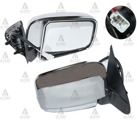 MAZDA B2500 YAN AYNA 00-06 ELEKTRİKLİ KROM SAĞ T.W.