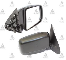 MAZDA B2500 YAN AYNA 00-06 ELEKTRİKLİ SİYAH SAĞ T.W.