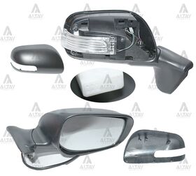 TOYOTA AURIS YAN AYNA 10-12 ELEKTRİKLİ ISITMALI SİNYALLİ SAĞ T.W.