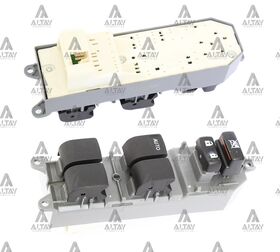 TOYOTA COROLLA CAM AÇMA DÜĞMESİ 06/-  ÖN SOL (DÖRT CAM)  RAV4  YARIS 06/-  MAHER