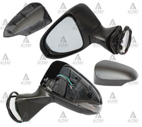 TOYOTA COROLLA YAN AYNA 13/- VERSO ELEKTRİKLİ ISITMALI SİNYALLİ OTOMATİK KATLANIR SOL T.W.